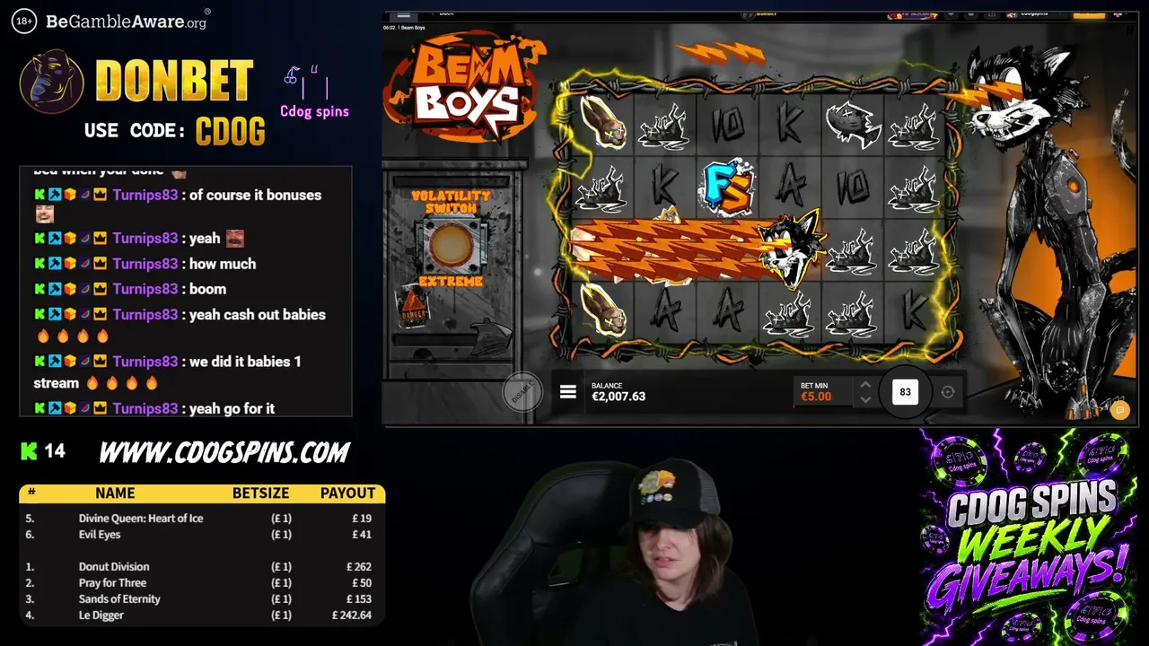 CdogSpins live