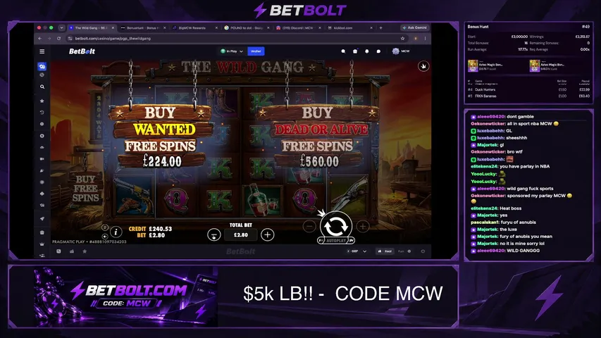 bigmcw playing Slots & Casino - Live Casino Stream