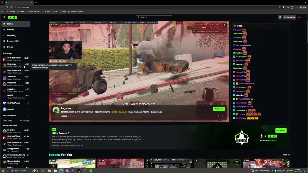 Ghost_PlaySS live stream