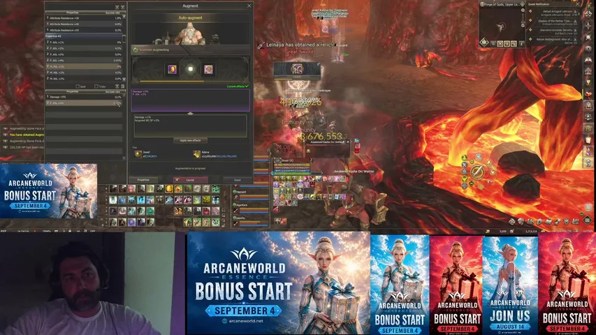 sartoriale Lineage 2 stream image