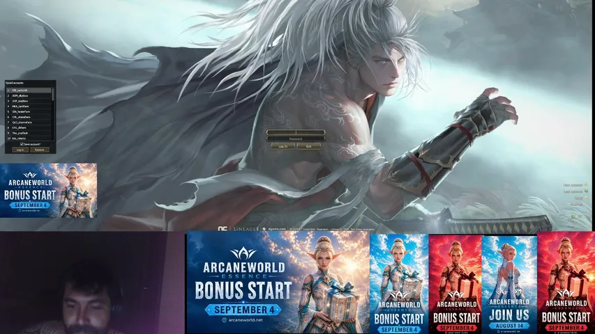 sartoriale Lineage 2 stream image