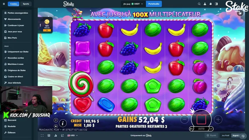 boushaq playing Slots & Casino - Live Casino Stream