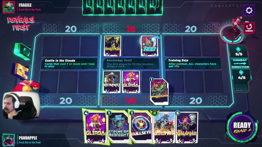 Pandapple playing Poker - Live Casino Stream