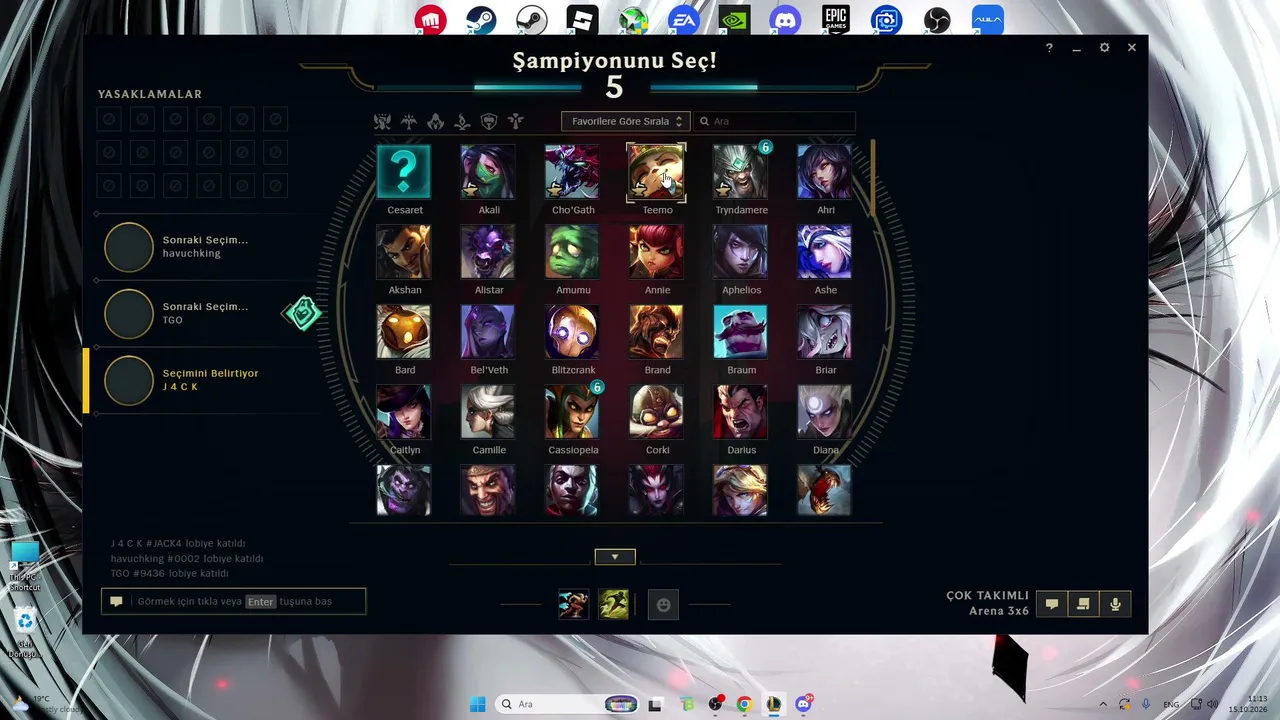 J4CK1NG live
