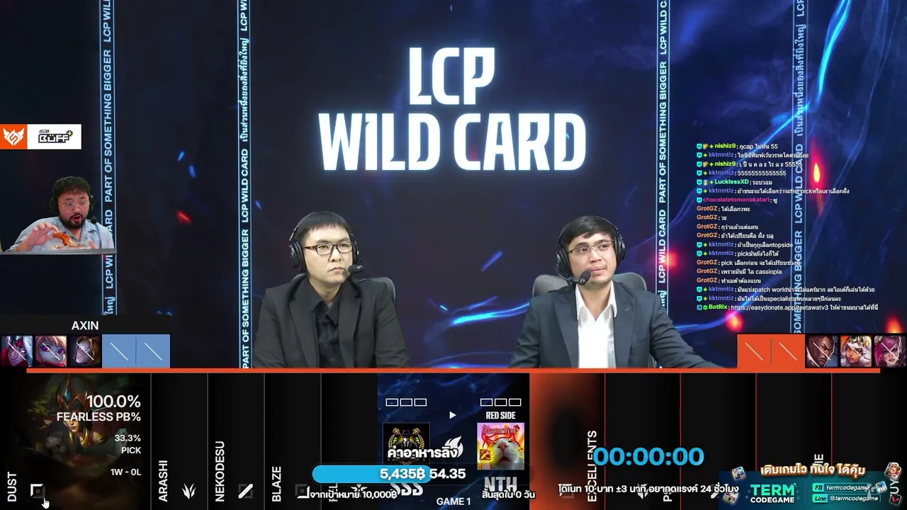 Teetawat live stream