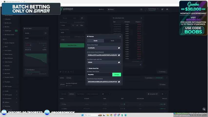 boobs playing Slots & Casino - Live Casino Stream