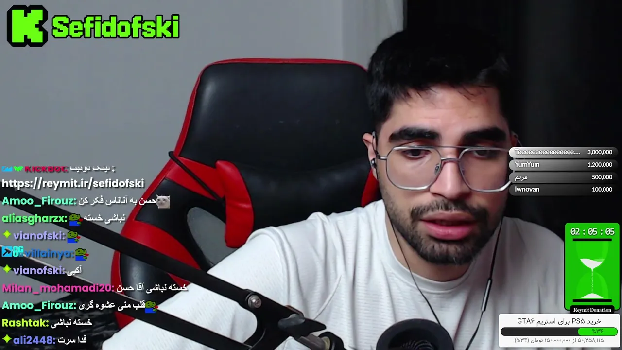 sefidofski live