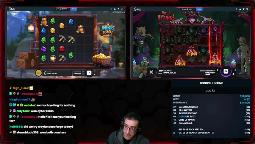 iRusSher playing Slots & Casino - Live Casino Stream