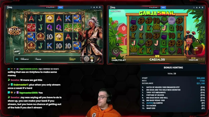 iRusSher playing Slots & Casino - Live Casino Stream