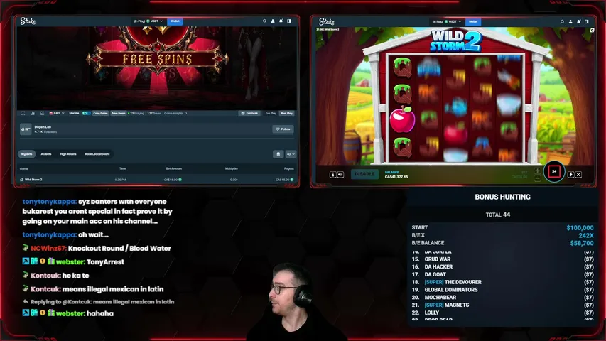 iRusSher playing Slots & Casino - Live Casino Stream