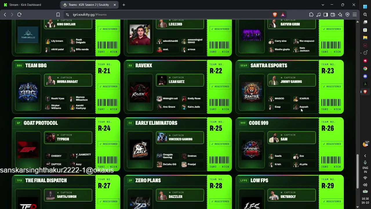 Bruhhhskiii live stream