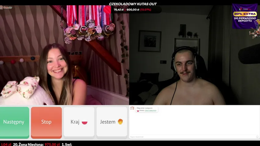 dags playing Chat Roulette - Live Casino Stream