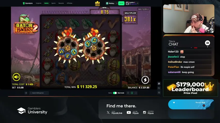 hyuslive playing Slots & Casino - Live Casino Stream