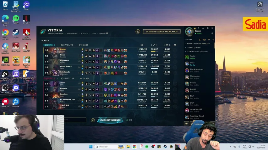 Fiscalizando os PROS | IDL NIGHTS 🌴 !grupo !sadia !cupom !kbmidl