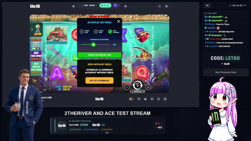 letgohq playing Slots & Casino - Live Casino Stream