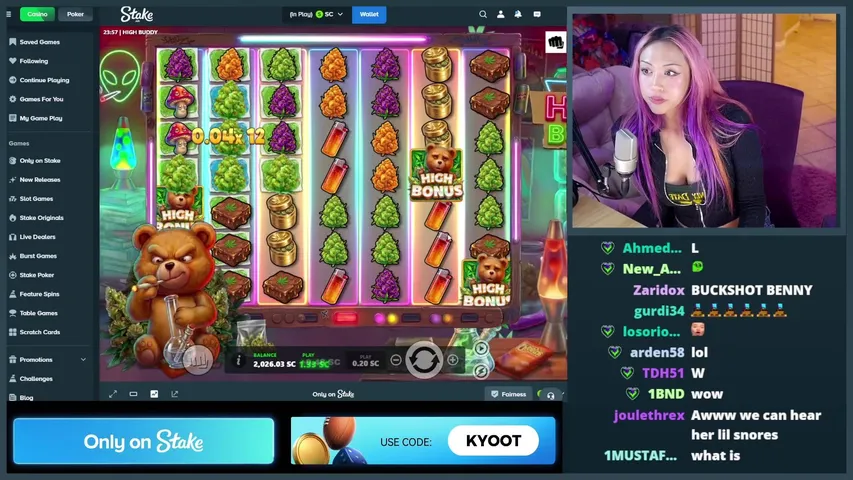 kyootbot playing Slots & Casino - Live Casino Stream