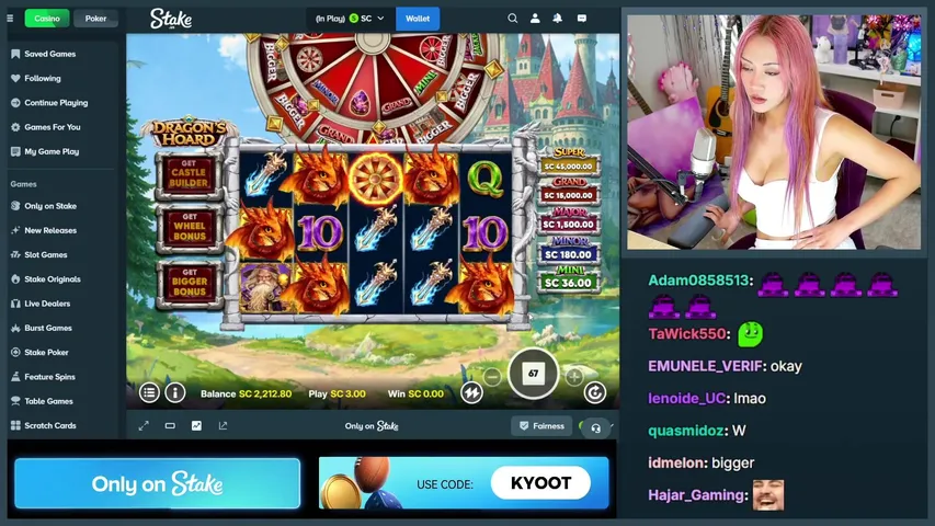 🎰 NEW $10,000 LEADERBOARD! 🤑 + Daily Giveaways! Code KYOOT on Stake 💚 Need help entering? !livechat !stake
