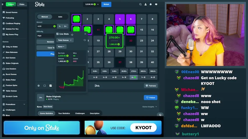 kyootbot playing Slots & Casino - Live Casino Stream