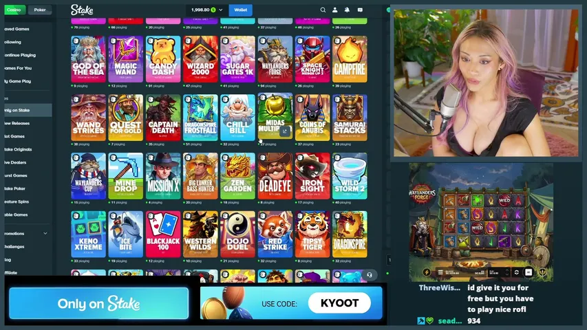 kyootbot playing Slots & Casino - Live Casino Stream
