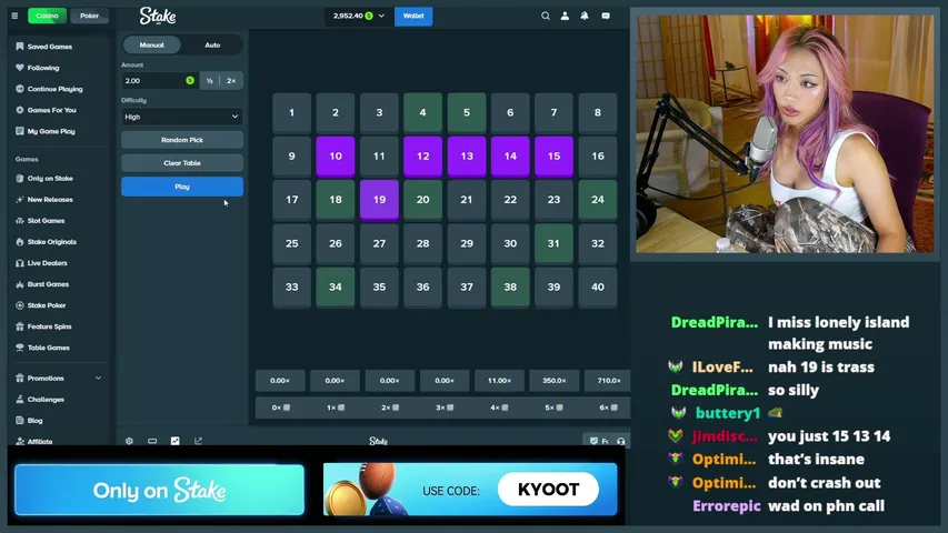 kyootbot playing Slots & Casino - Live Casino Stream