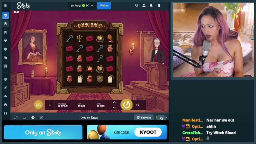 kyootbot playing Slots & Casino - Live Casino Stream