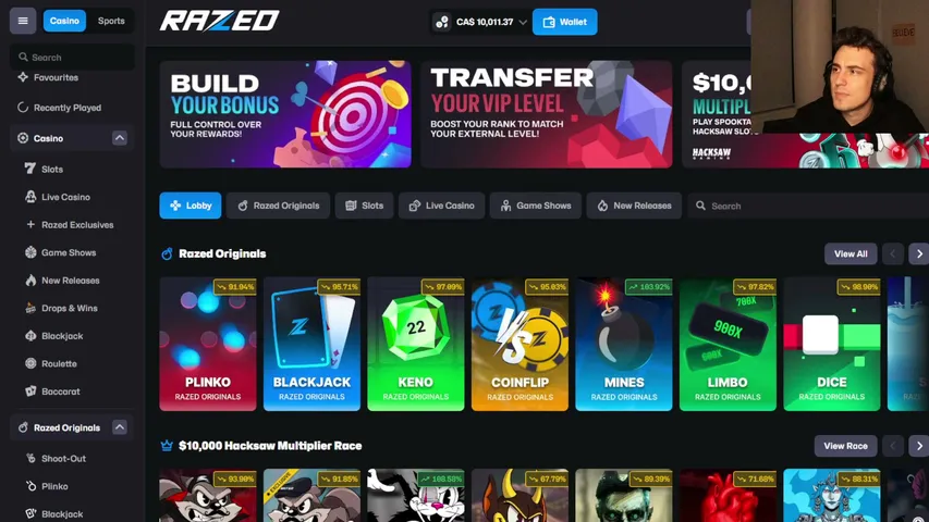donic playing Slots & Casino - Live Casino Stream
