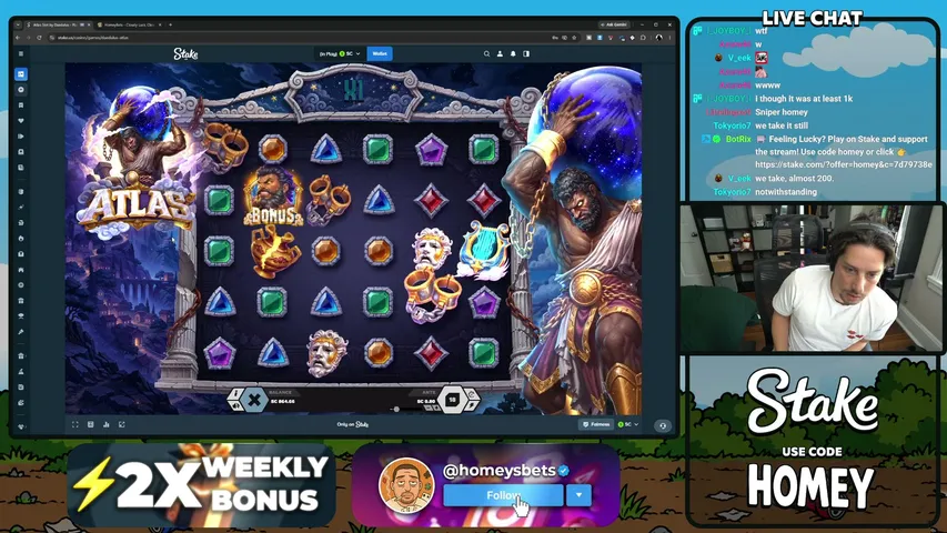 homeybets playing Slots & Casino - Live Casino Stream
