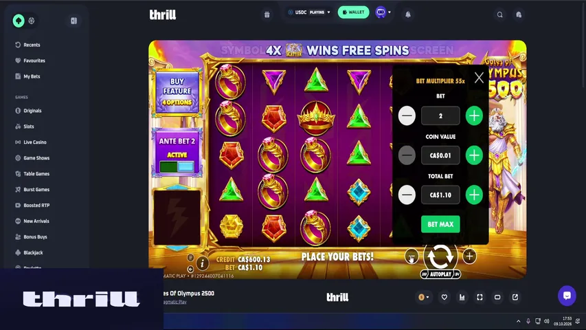 craaze playing Slots & Casino - Live Casino Stream