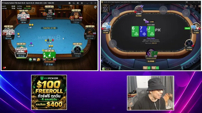 GoodLuck2US playing Poker - Live Casino Stream
