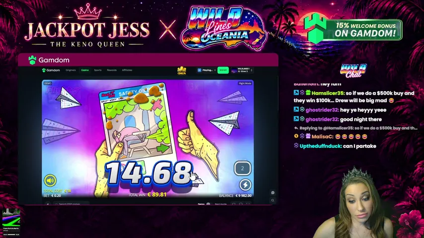WildLines playing Slots & Casino - Live Casino Stream