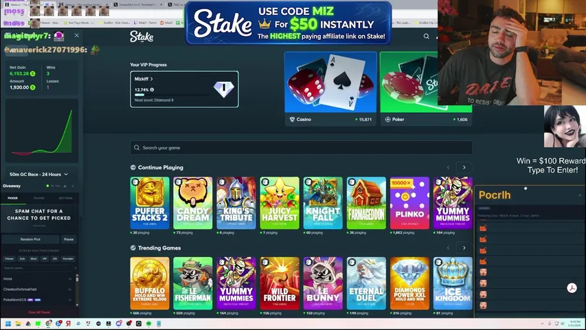 !STAKE - 💎GET $50 TO SIGNUP TO STAKE: HIGHEST CODE PAYOUT 💎  - MIZKIF OFFLINE WAITING ROOM