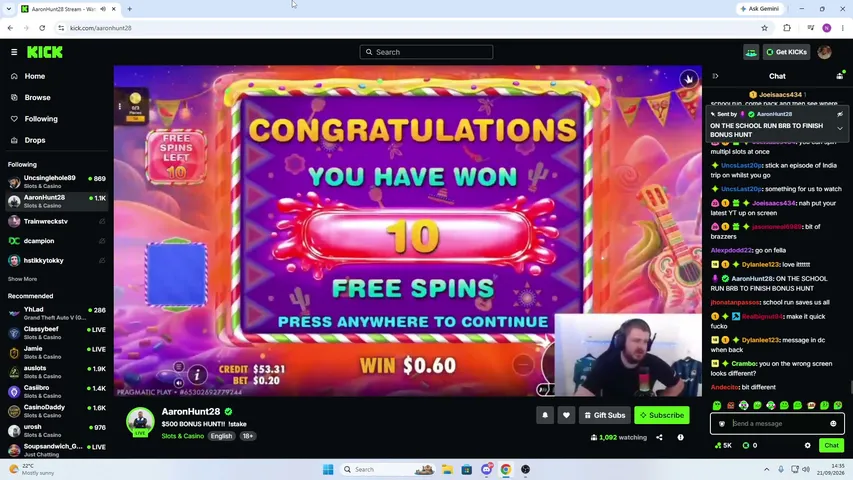 nathzinoo playing Slots & Casino - Live Casino Stream