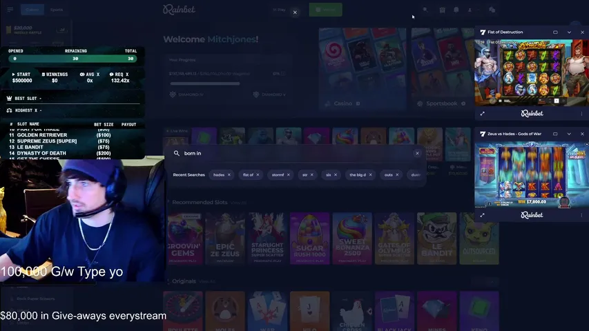 zoe5187 playing Slots & Casino - Live Casino Stream