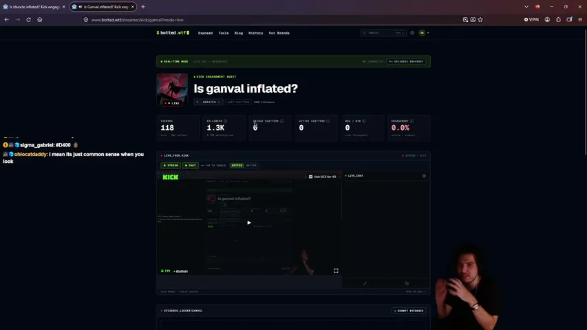 ganval playing Just Chatting - Live Casino Stream