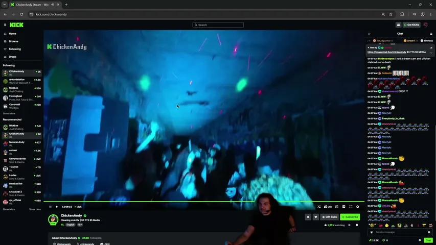 ganval playing Just Chatting - Live Casino Stream