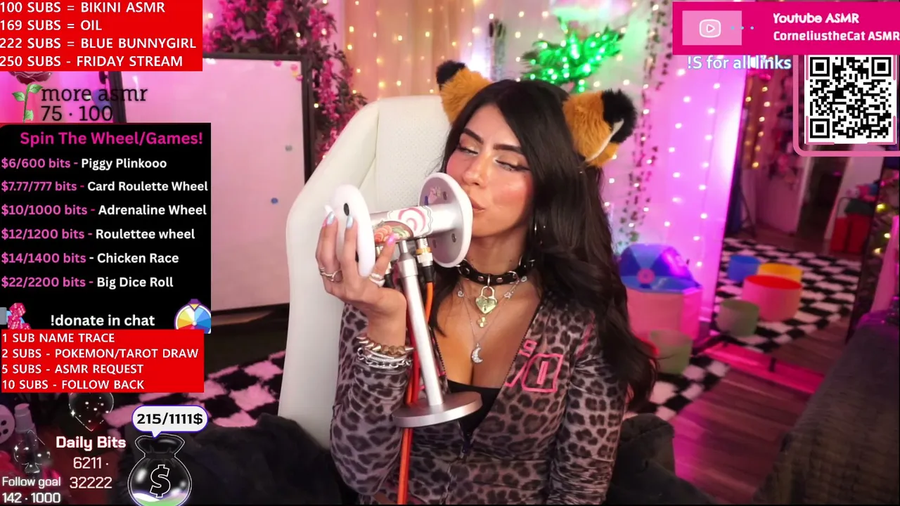 LIVE ASMR unwind thursday :) short chill stream sayy hii n come spoil me too ;) !S FOR SOCIALS