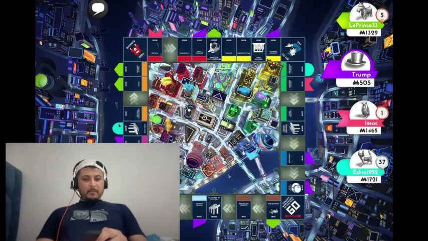 leprince33 playing Monopoly - Live Casino Stream