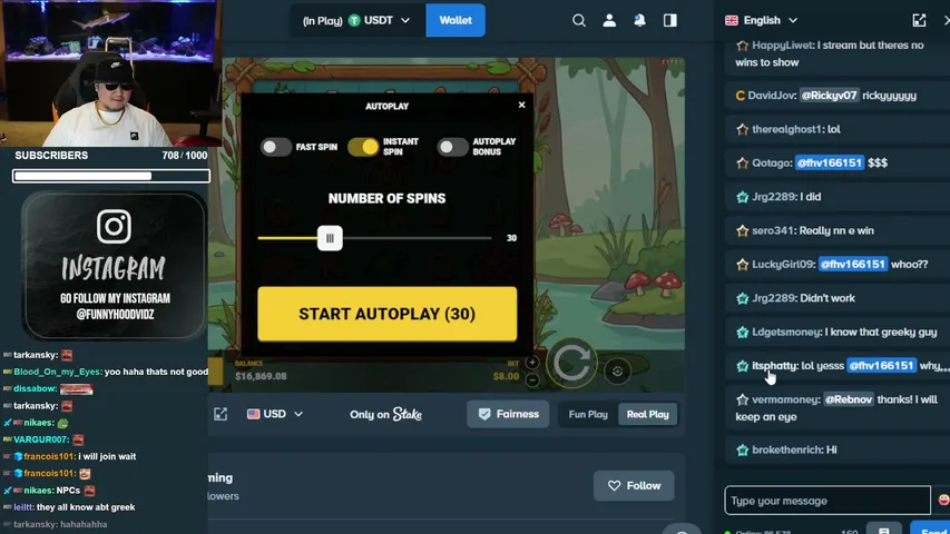 funnyhoodvidz playing Slots & Casino - Live Casino Stream