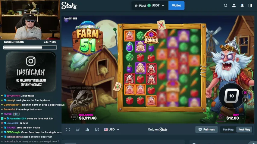funnyhoodvidz playing Slots & Casino - Live Casino Stream