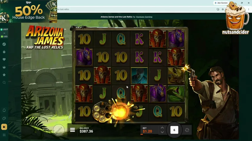 nutsandcider playing Slots & Casino - Live Casino Stream