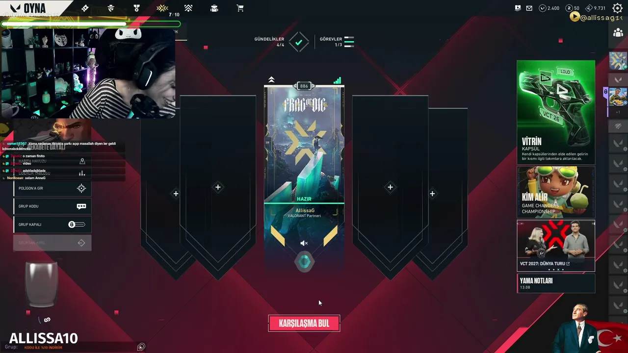 AllissaG live stream