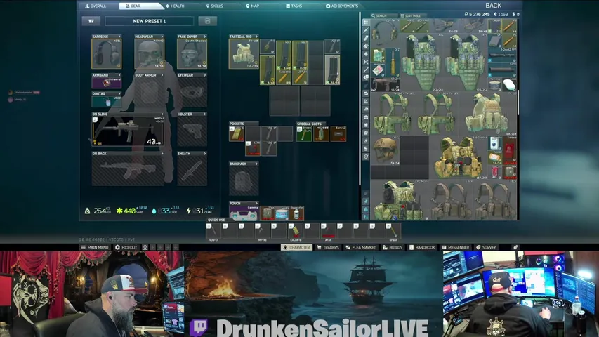 🚨 24/7 @DrunkenSailorLIVE | VODS AND STREAMS | Tarkov | Snow Runner | Rocket League | Gray Zone Warfare | REPLAYS 🚨