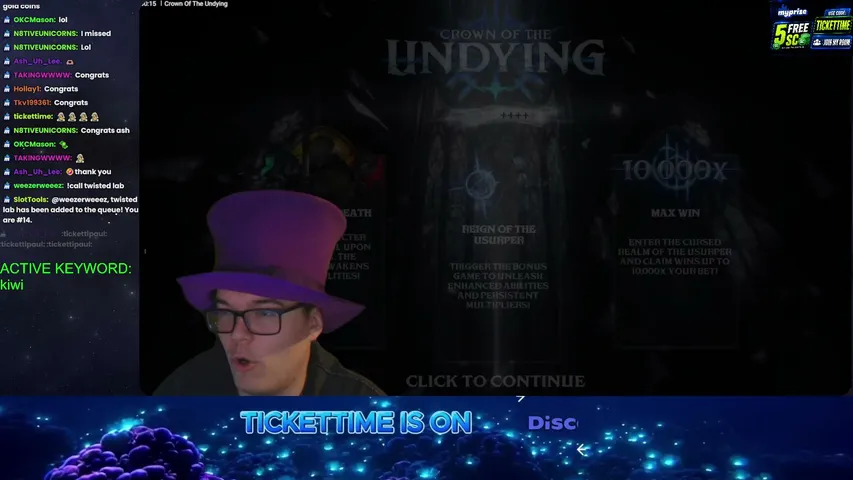 tickettime playing Slots & Casino - Live Casino Stream