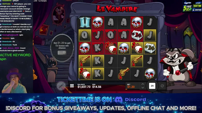 tickettime playing Slots & Casino - Live Casino Stream