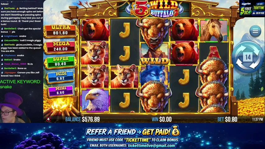 tickettime playing Slots & Casino - Live Casino Stream