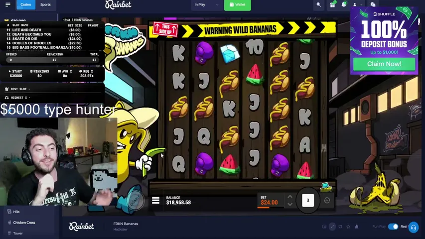 avahawk playing Slots & Casino - Live Casino Stream