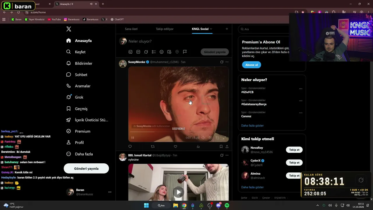 BARAN live stream
