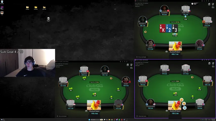 austinpoker playing Poker - Live Casino Stream