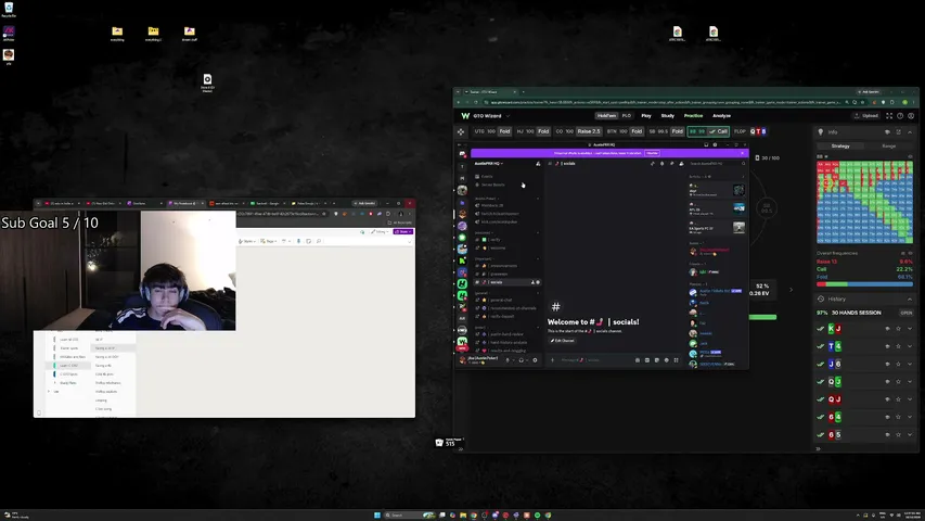 Study Grind- microstakes grinder - track my !bankroll - !socials