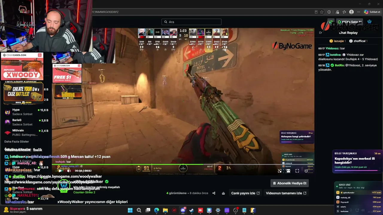 xWoodyWalker live stream